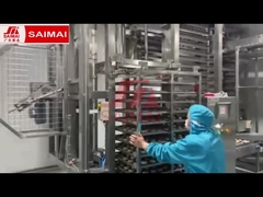 Tepsiler, fırın ekmeği üretim hattı, hamburger, tost, kek, Danimarka ekmeği,