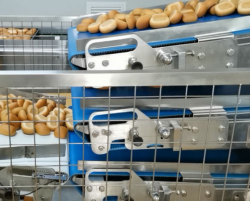 Multi Deck Bread Cooling Belt Conveyor With Human Computer Interface