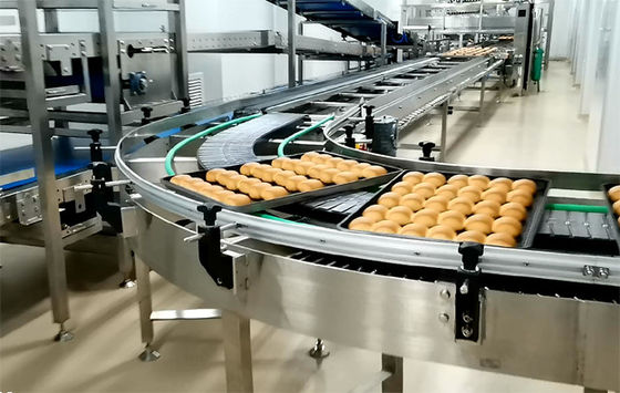 Multi Deck Bread Cooling Belt Conveyor With Human Computer Interface