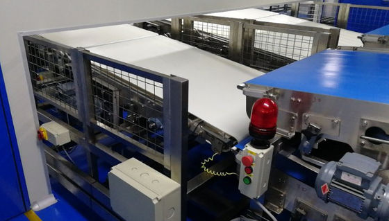 Multi Deck Bread Cooling Belt Conveyor With Human Computer Interface