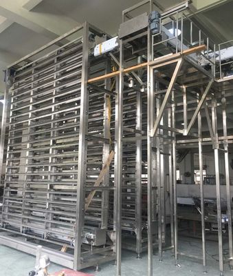 Vertical 220V Multi Step Baking Pan Bread Cooling Tower