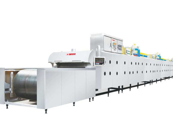 50*50 Açılı Çelik 380V 50Hz Bisküvi Kruvasan Pişirme Elektrikli Tünel Fırın