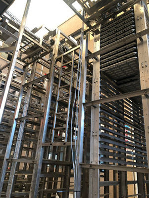 Vertical 220V Multi Step Baking Pan Bread Cooling Tower