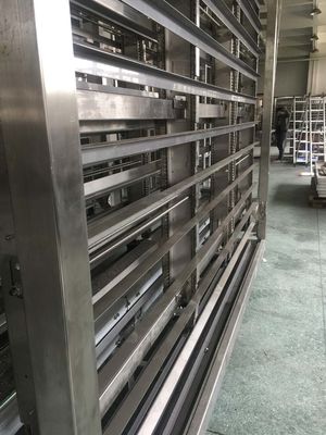 Vertical 220V Multi Step Baking Pan Bread Cooling Tower