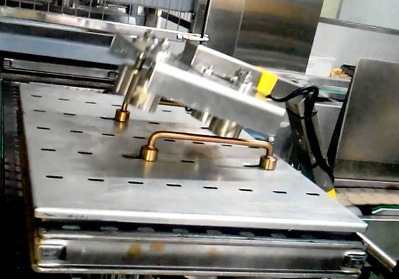 Loaf Cake Vacuum Lidder Head 220V Baking Pan Handling Equipment